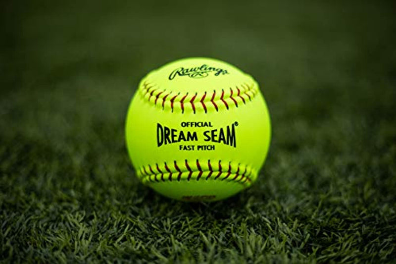 Rawlings Sporting Goods C12RYLAH Official ASA Dream Seam Fast Pitch Softballs