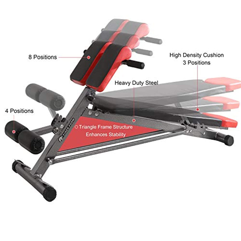 Finer Form UPGRADED Multi-Functional Bench