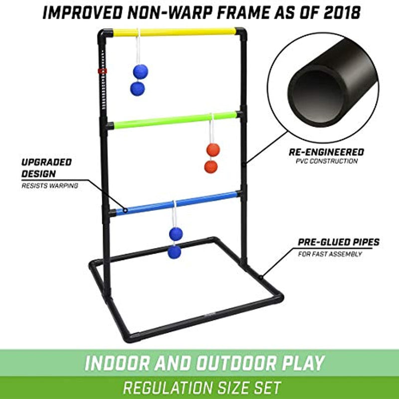 GoSports Indoor / Outdoor Ladder Toss Game Set