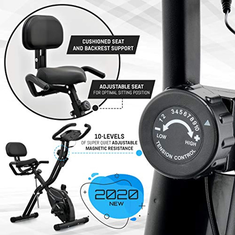 Lanos Folding Exercise Bike