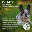 Pet MD - Dog Ear Cleaner Wipes