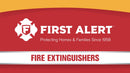 First Alert 1038789 Standard Home Fire Extinguisher, Red