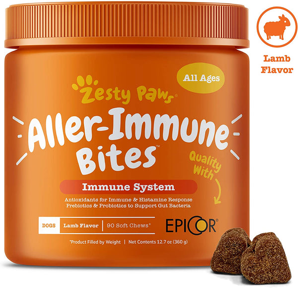 Zesty Paws Allergy Immune Supplement for Dogs